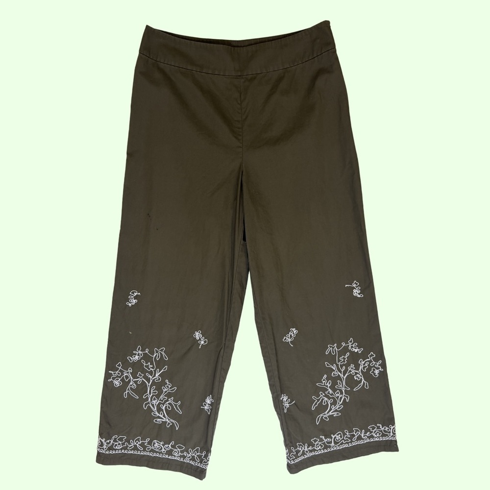 Ann Taylor Olive Green Trousers